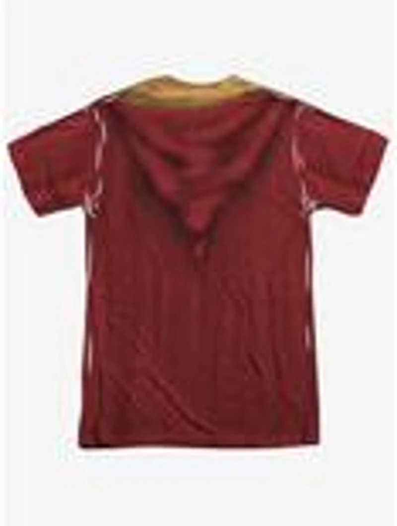 Harry Potter Gryffindor Quidditch Costume Sublimated T-Shirt