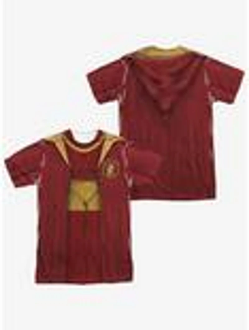 Harry Potter Gryffindor Quidditch Costume Sublimated T-Shirt