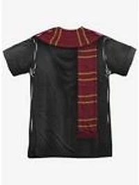 Harry Potter Gryffindor Thin Scarf Costume Sublimated T-Shirt