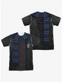 Harry Potter Ravenclaw Thin Scarf Costume Sublimated T-Shirt