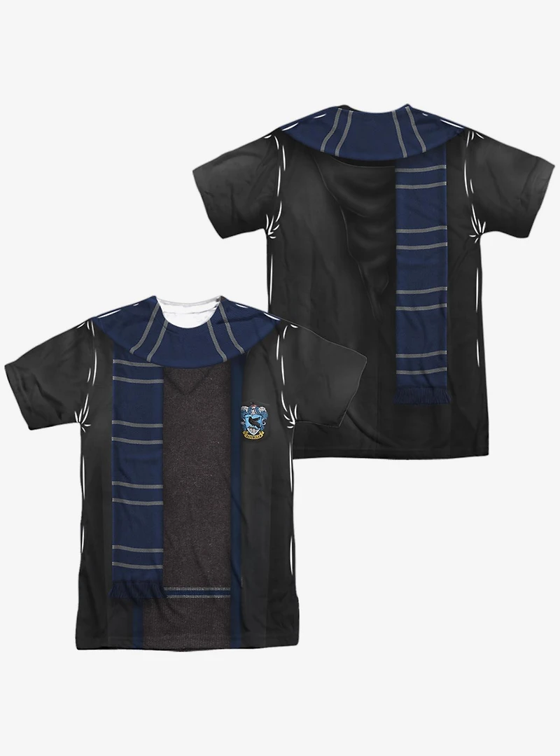 Harry Potter Ravenclaw Thin Scarf Costume Sublimated T-Shirt