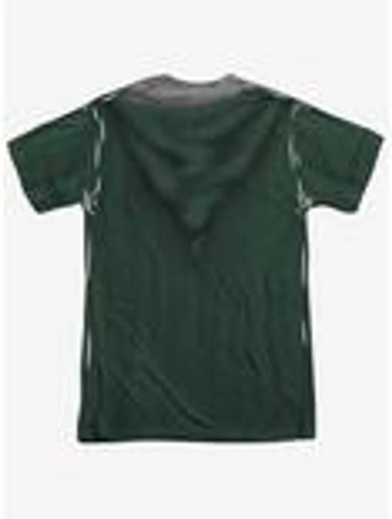 Harry Potter Slytherin Quidditch Costume Sublimated T-Shirt