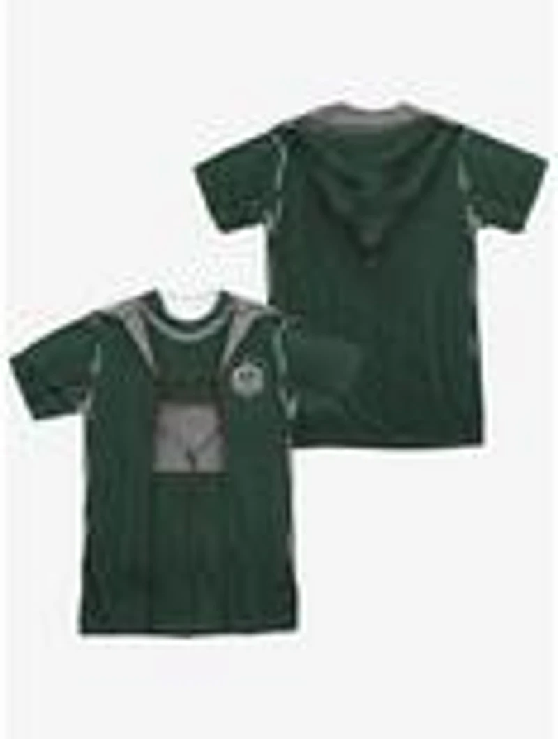 Harry Potter Slytherin Quidditch Costume Sublimated T-Shirt