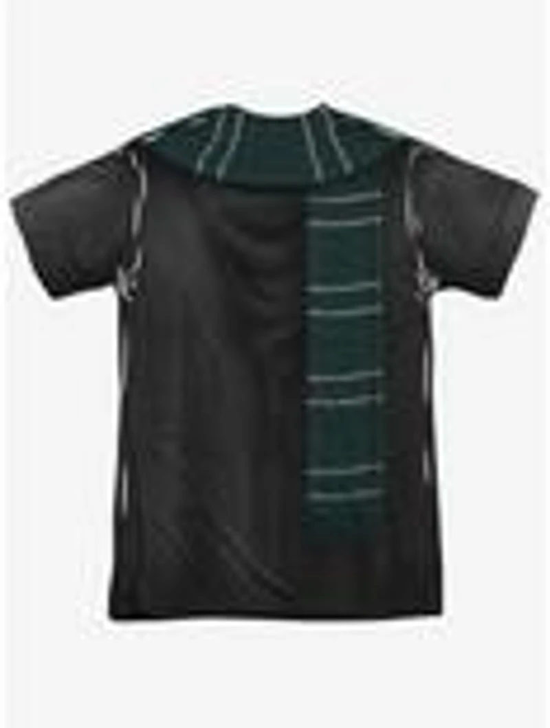 Harry Potter Slytherin Thin Scarf Costume Sublimated T-Shirt