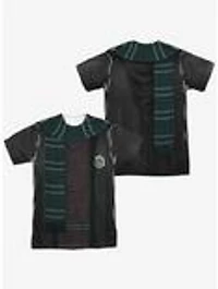Harry Potter Slytherin Thin Scarf Costume Sublimated T-Shirt