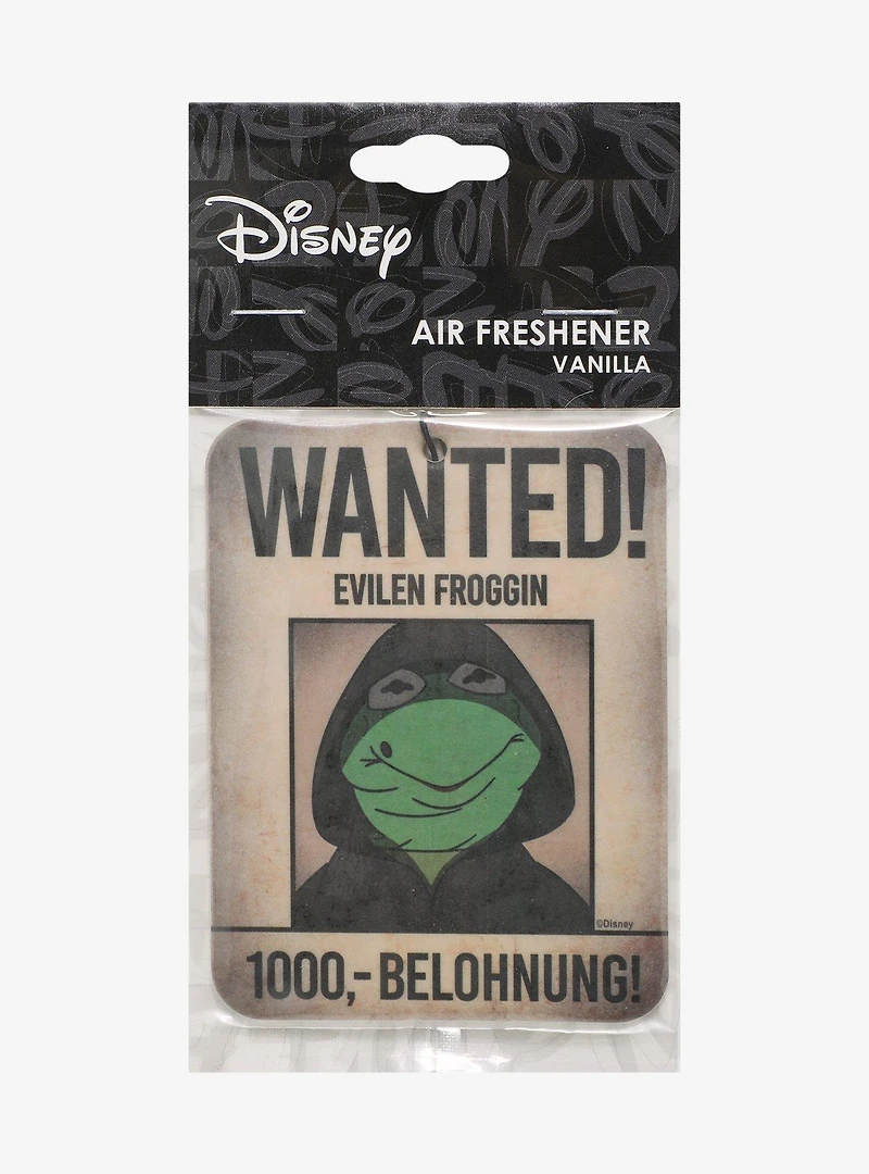 Disney The Muppets Kermit Evil Froggin Vanilla Scented Air Freshener