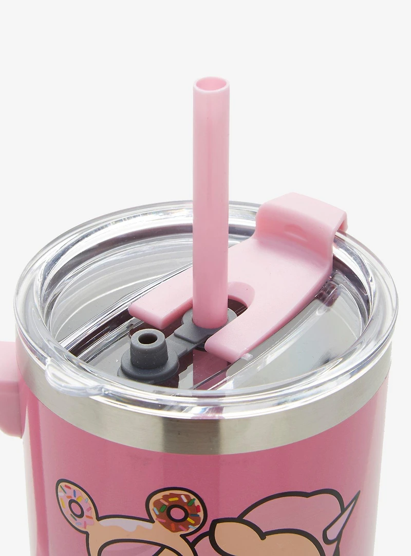 tokidoki Donutella & Friends Straw Tumbler with Handle