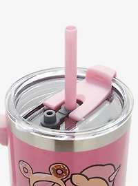 tokidoki Donutella & Friends Straw Tumbler with Handle