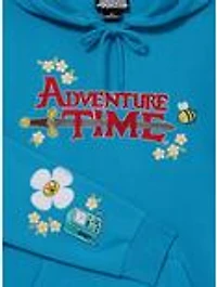 Adventure Time Floral Characters Hoodie - BoxLunch Exclusive