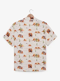 Disney A Goofy Movie Road Trip Allover Print Woven Button-Up - BoxLunch Exclusive