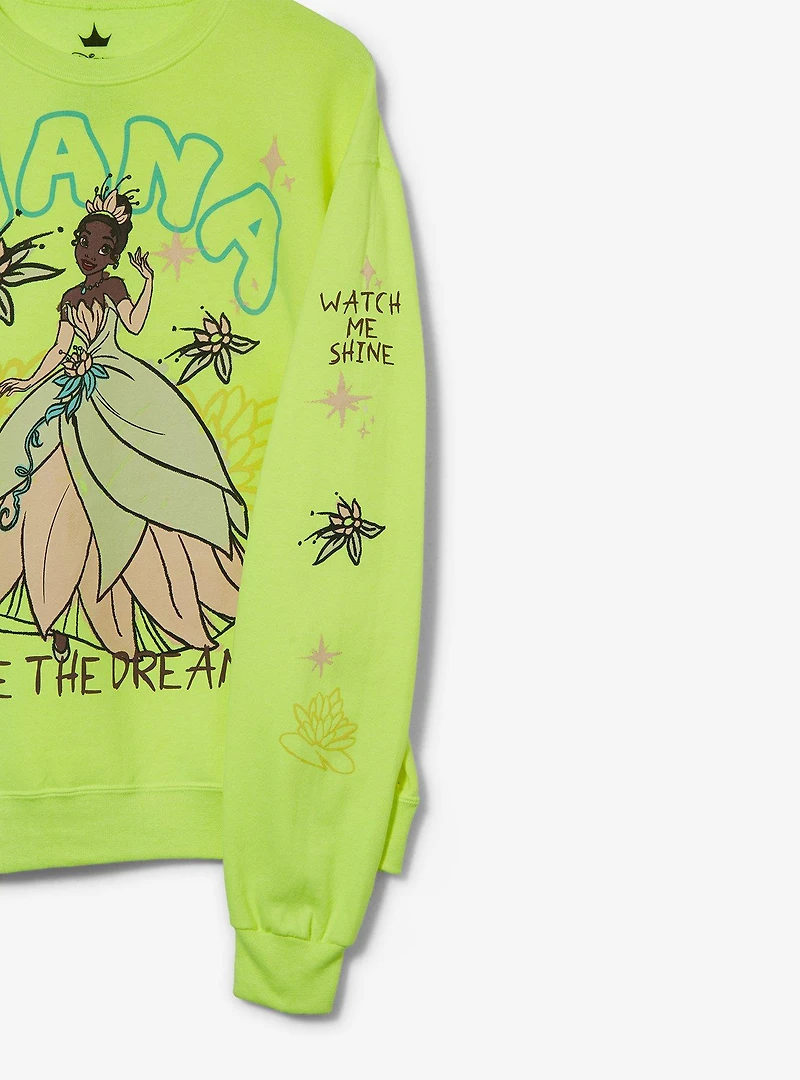 Disney the Princess and Frog Tiana Doodle Women's Crewneck