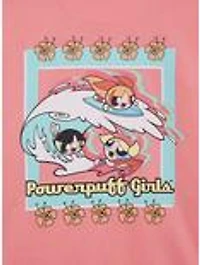 The Powerpuff Girls Surf Heroes Women's Plus Quarter Zip Crewneck - BoxLunch Exclusive