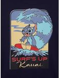 Disney Lilo & Stitch Ohana Surf's Up Women's Quarter Zip Sweatshirt — BoxLunch Exclusive