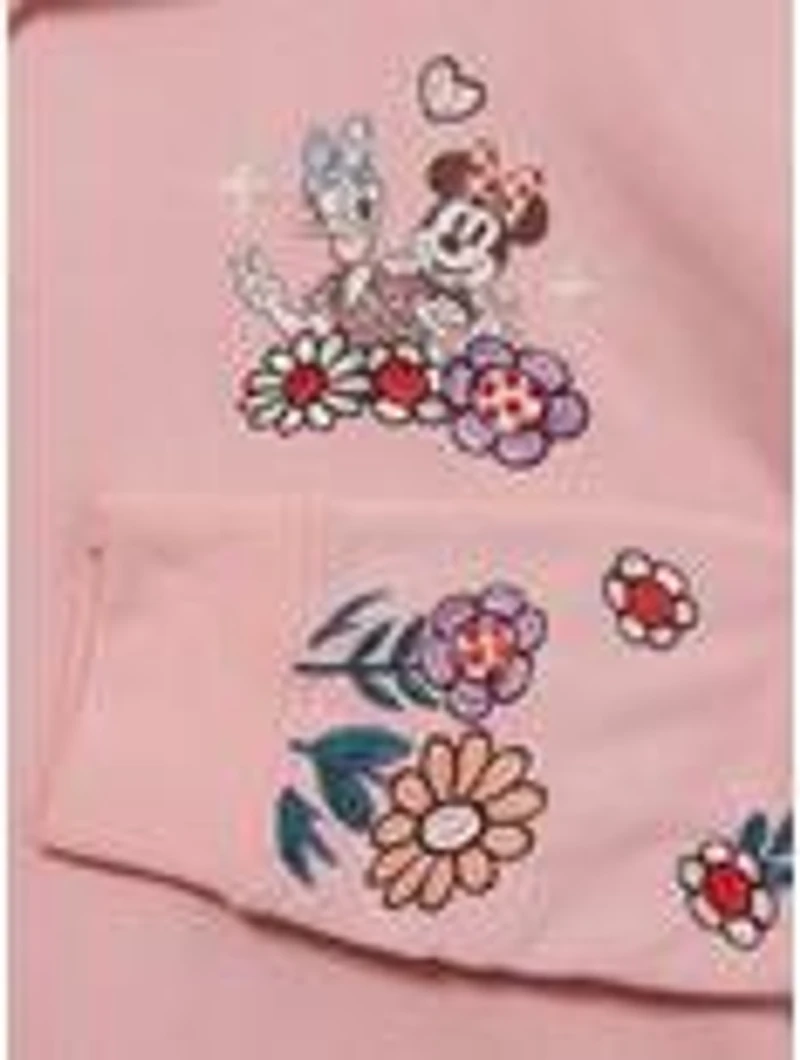 Disney Minnie & Daisy Floral Beaded Hoodie — BoxLunch Exclusive