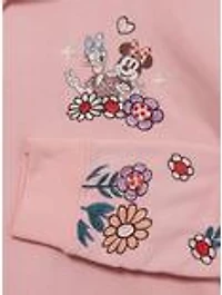 Disney Minnie & Daisy Floral Beaded Hoodie — BoxLunch Exclusive