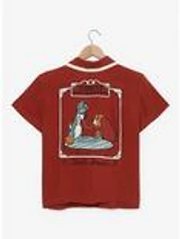 Disney Lady and the Tramp Tony's Restaurant Women's Woven Button-Up — BoxLunch Exclusive