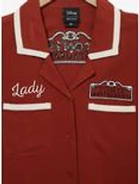 Disney Lady and the Tramp Tony's Restaurant Women's Woven Button-Up — BoxLunch Exclusive