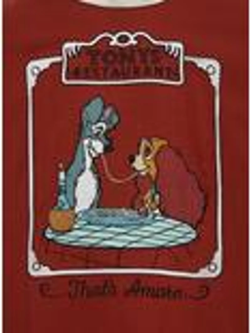 Disney Lady and the Tramp Tony's Restaurant Women's Woven Button-Up — BoxLunch Exclusive