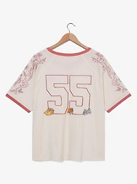 Disney Lady and the Tramp Floral Women's Plus T-Shirt — BoxLunch Exclusive