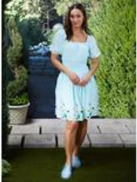 Adventure Time Characters Floral Smock Dress - BoxLunch Exclusive