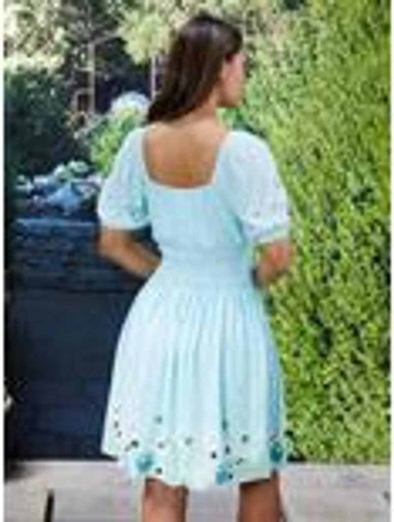 Adventure Time Characters Floral Smock Dress - BoxLunch Exclusive