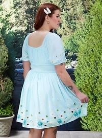 Adventure Time Characters Floral Plus Smock Dress - BoxLunch Exclusive