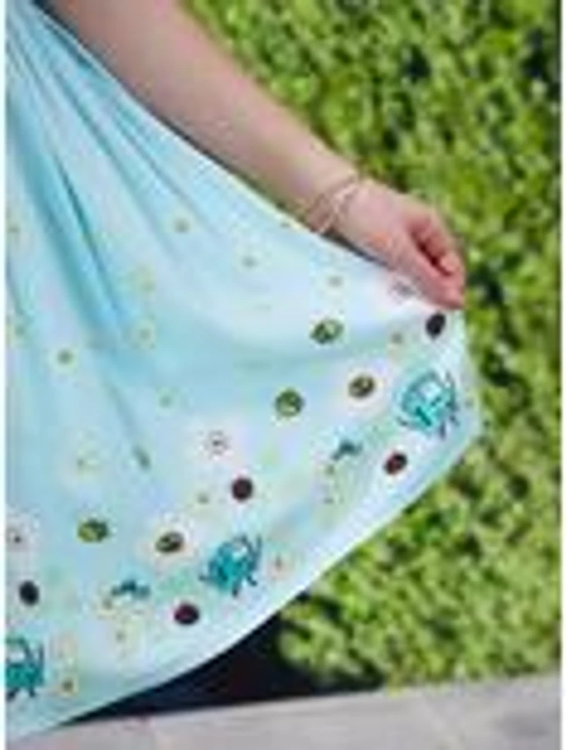 Adventure Time Characters Floral Plus Smock Dress - BoxLunch Exclusive