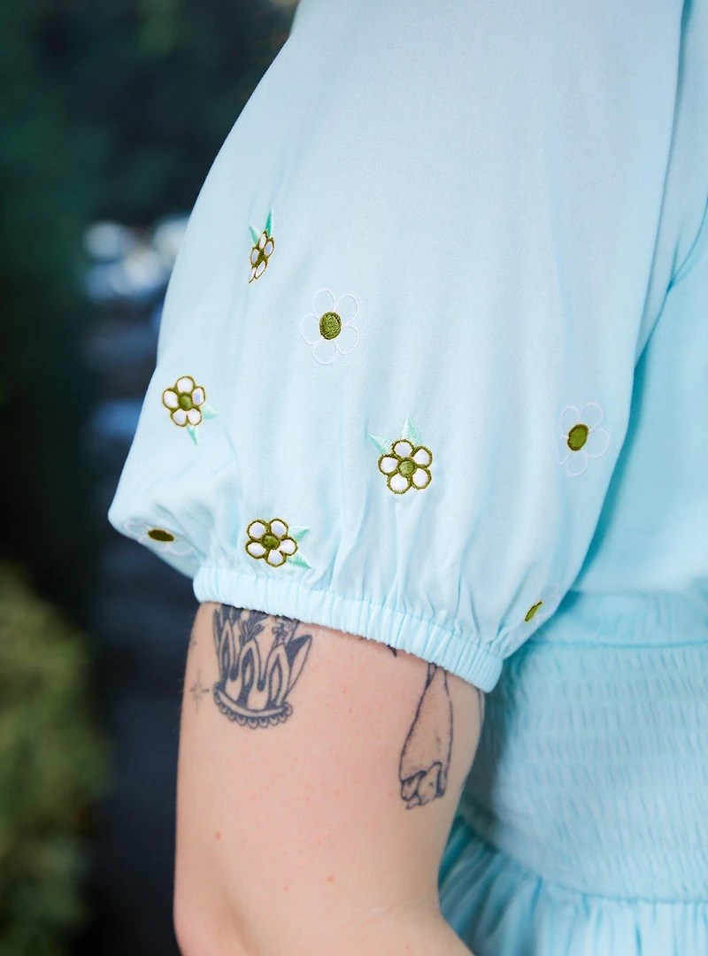 Adventure Time Characters Floral Plus Smock Dress - BoxLunch Exclusive