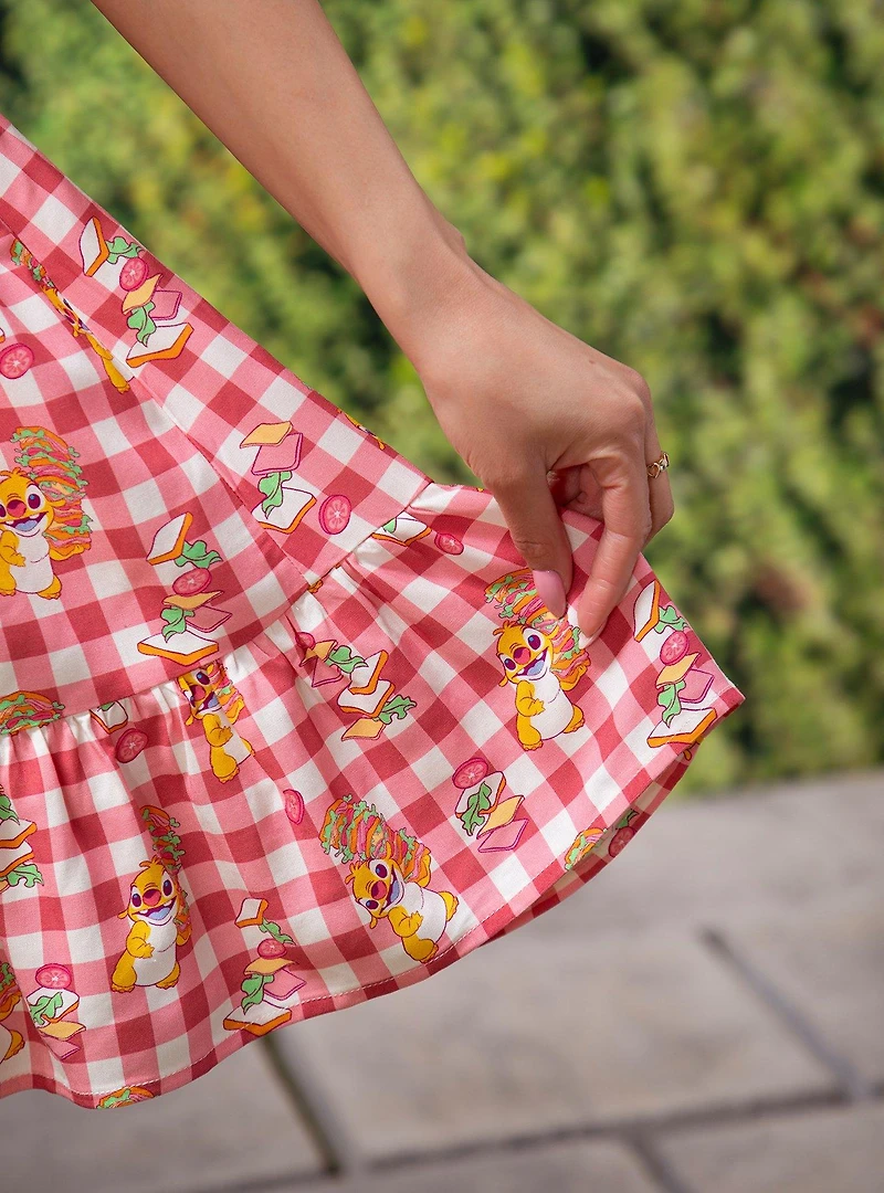 Disney Lilo & Stitch Reuben Gingham Smock Dress