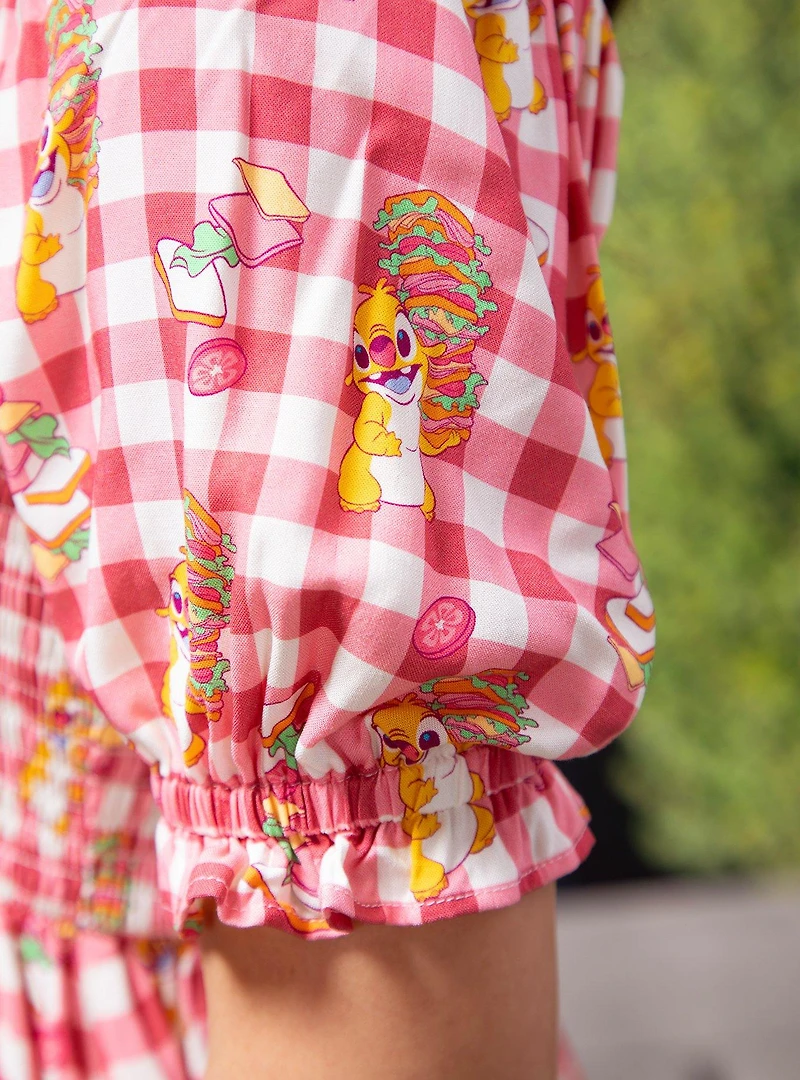 Disney Lilo & Stitch Reuben Gingham Smock Dress