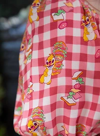 Disney Lilo & Stitch Reuben Gingham Plus Smock Dress