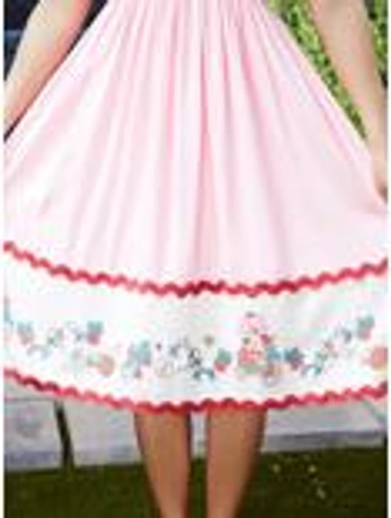 Strawberry Shortcake Embroidered Midi Dress - BoxLunch Exclusive