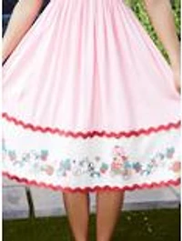 Strawberry Shortcake Embroidered Midi Dress - BoxLunch Exclusive