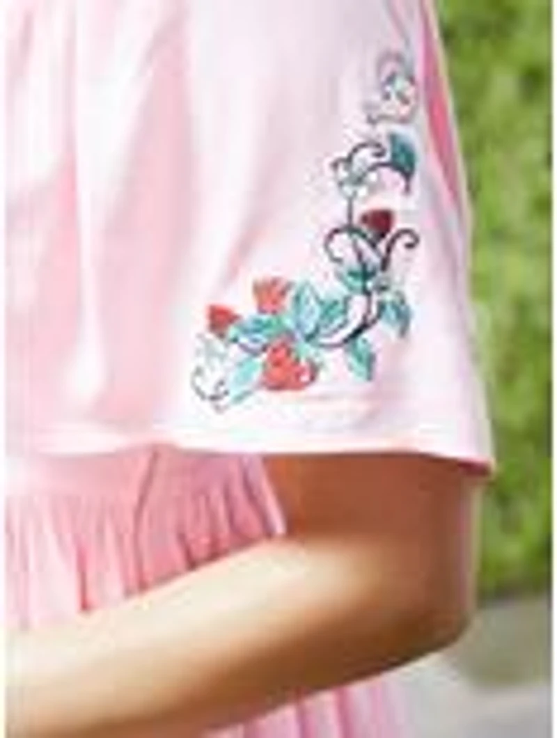 Strawberry Shortcake Embroidered Midi Dress - BoxLunch Exclusive