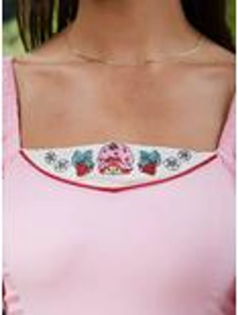 Strawberry Shortcake Embroidered Midi Dress - BoxLunch Exclusive