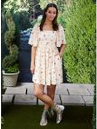 Star Wars Rebel Alliance Floral Smocked Dress