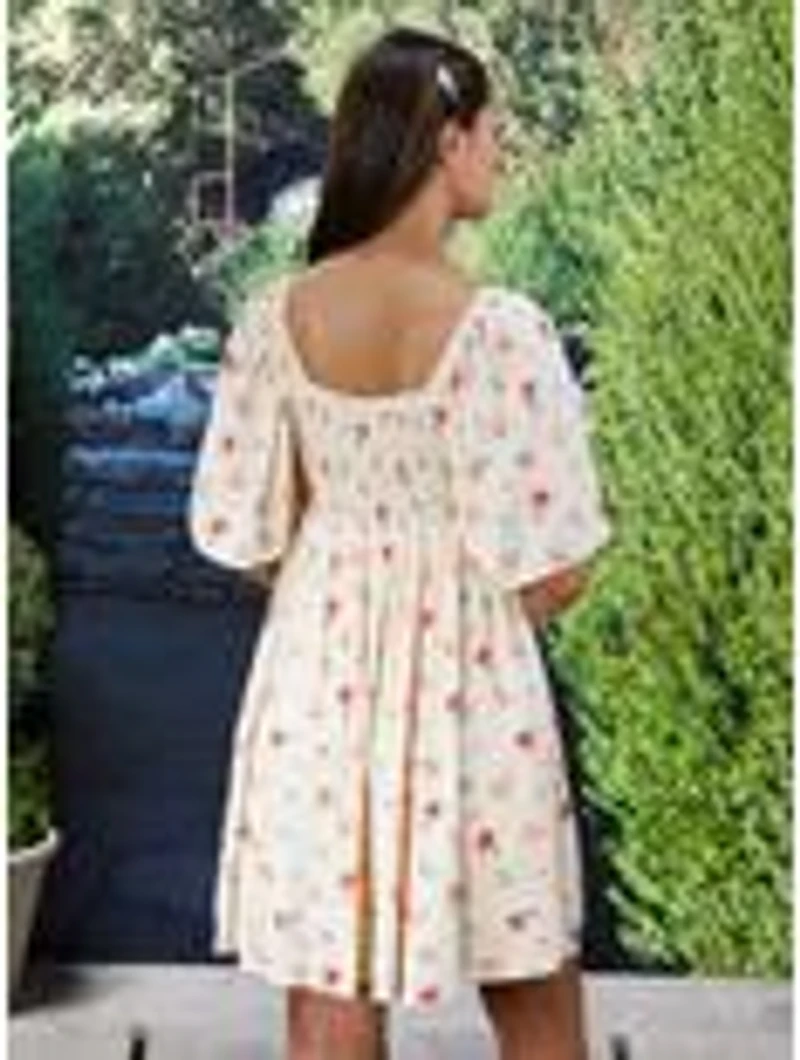 Star Wars Rebel Alliance Floral Smocked Dress