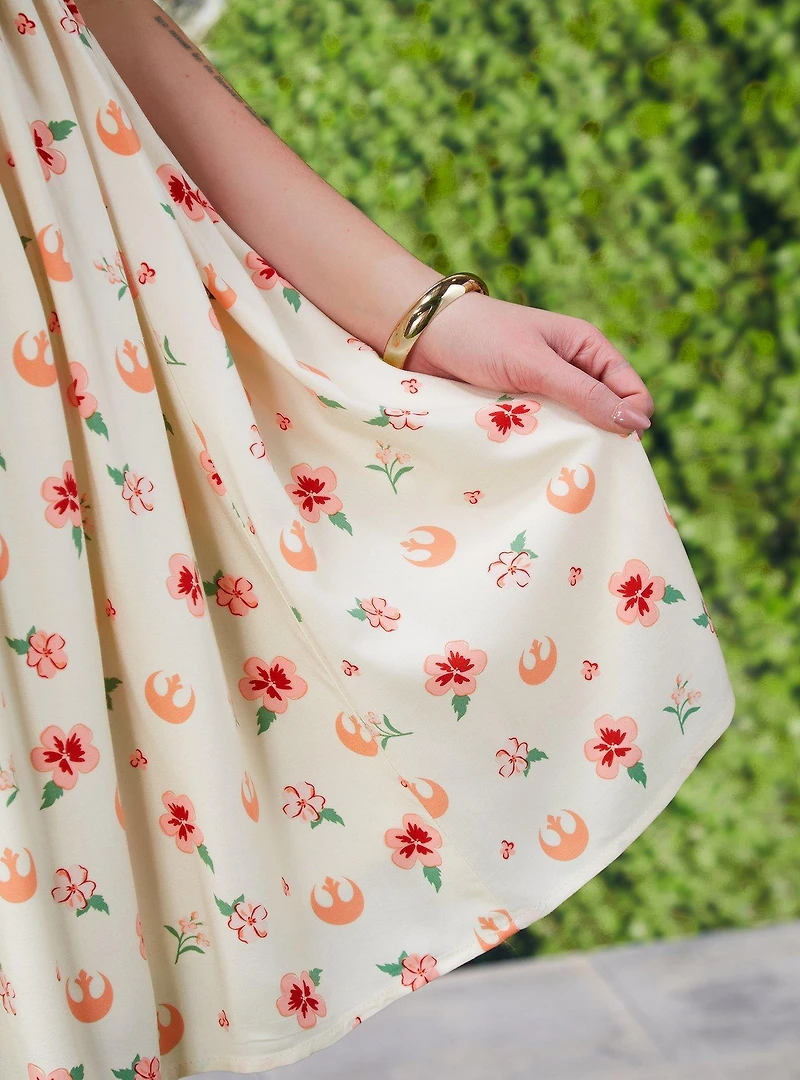 Star Wars Rebel Alliance Floral Plus Smocked Dress
