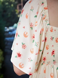Star Wars Rebel Alliance Floral Plus Smocked Dress