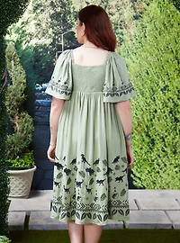 Jurassic Park Dinosaurs Women's Plus Smock Dress - BoxLunch Exclusive