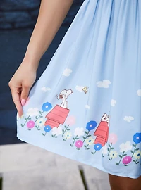 Peanuts Snoopy Floral Smock Dress - BoxLunch Exclusive