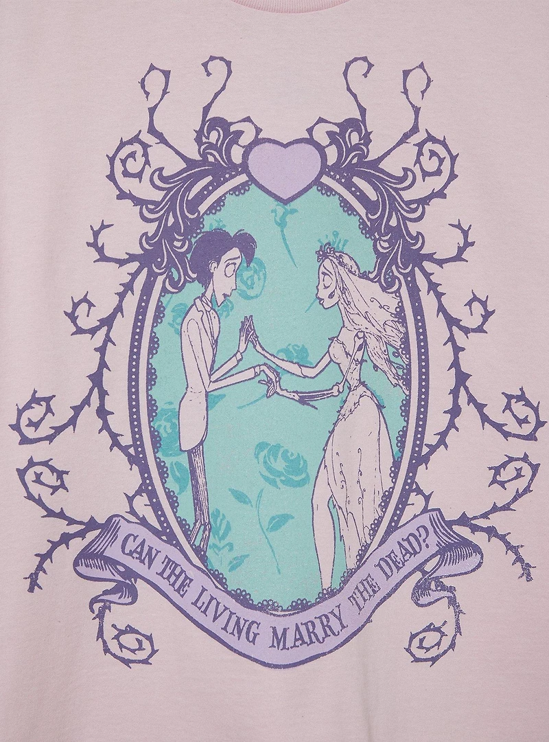 The Corpse Bride Emily & Victor Pastel Portrait Women's T-Shirt