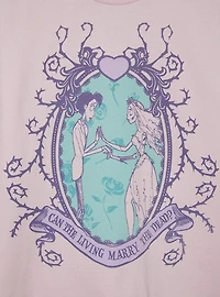 The Corpse Bride Emily & Victor Pastel Portrait Women's T-Shirt