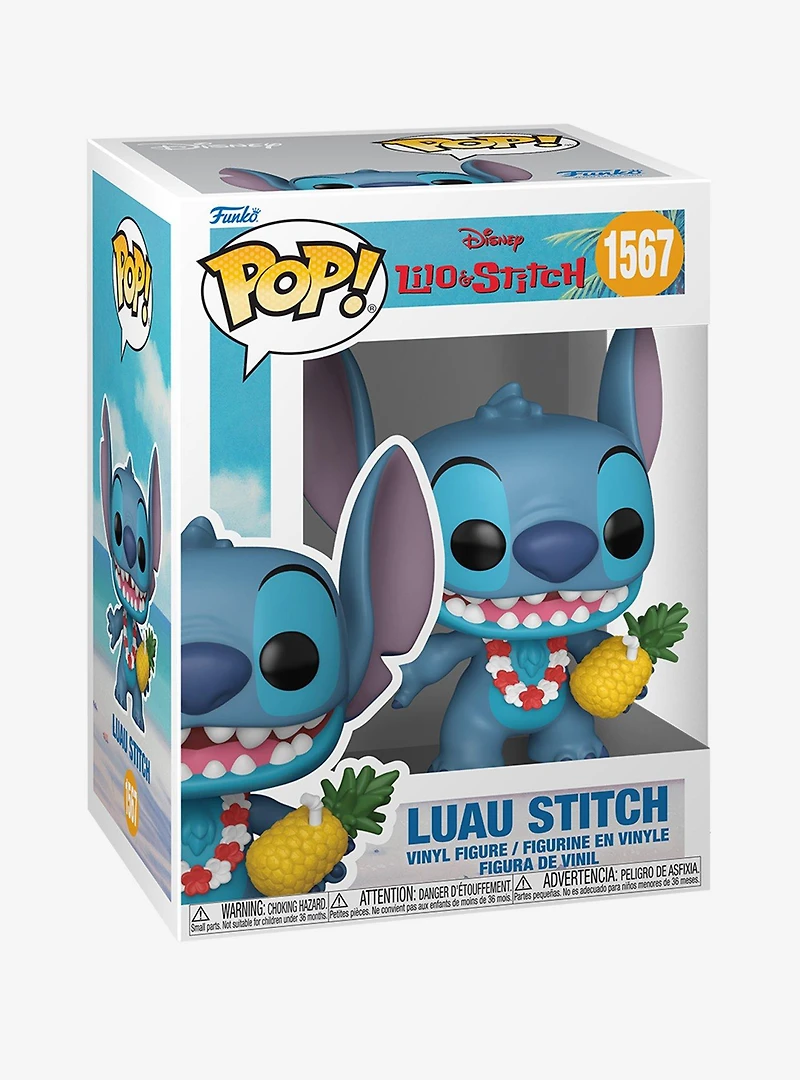 Funko Pop! Disney Lilo & Stitch Luau Stitch Vinyl Figure