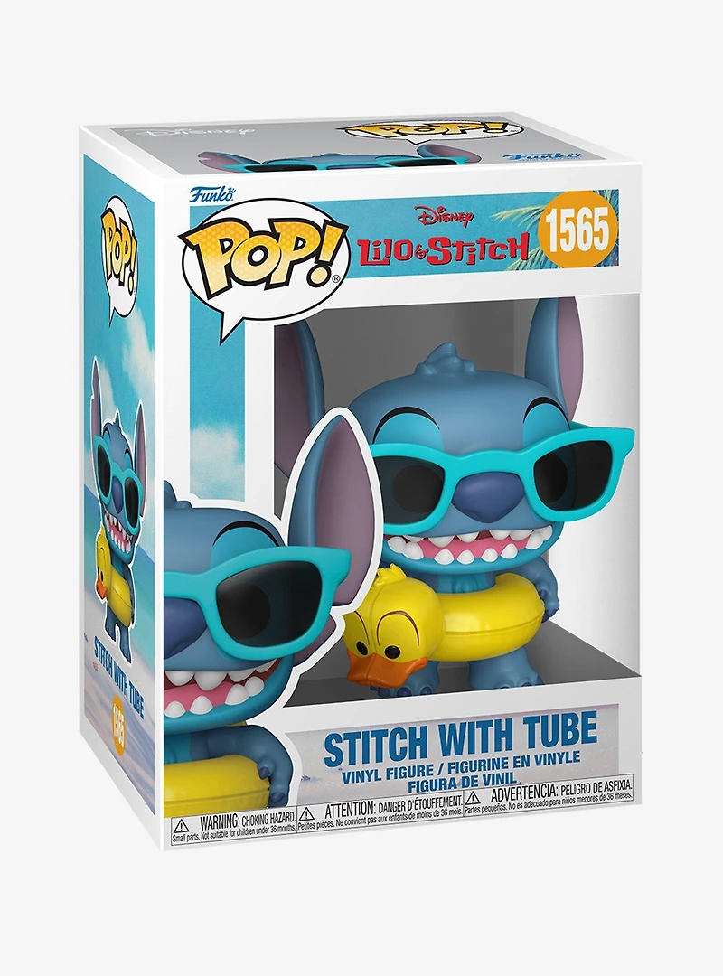 Funko Pop! Disney Lilo & Stitch Stitch with Tube Vinyl Figure