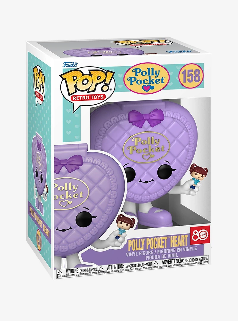 Funko Pop! Retro Toys Polly Pocket Heart Vinyl Figure