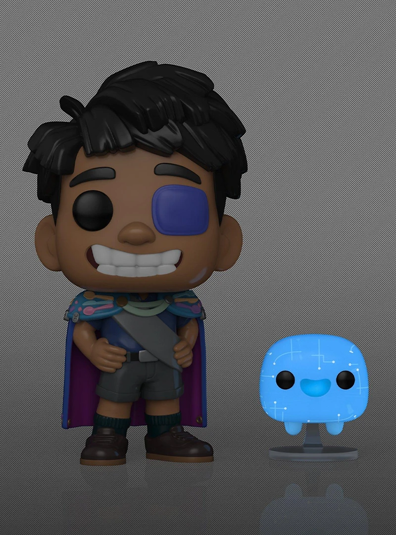 Funko Pop! Movies Disney Pixar Elio with Ooooo Glow-in-the-Dark Vinyl Figure