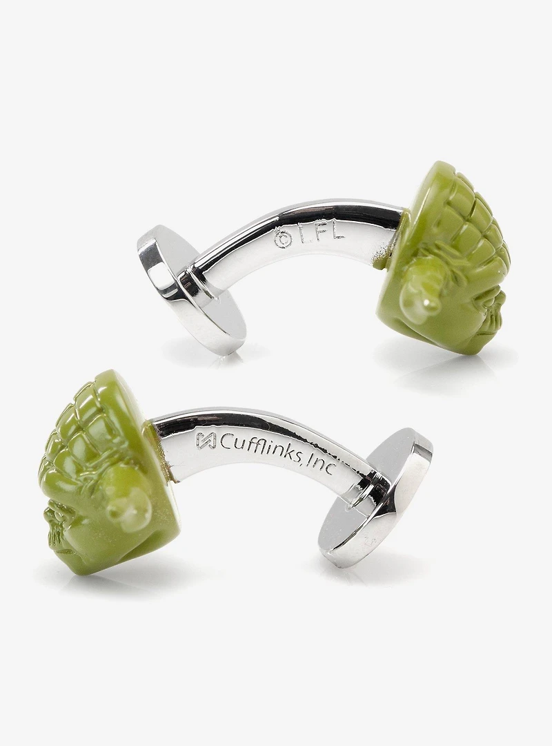 Star Wars 3D Yoda Cufflinks