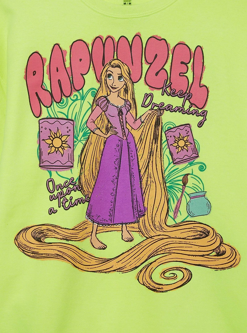 Disney Tangled Rapunzel Lantern Icons Women's Crewneck