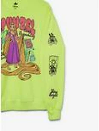 Disney Tangled Rapunzel Lantern Icons Women's Crewneck